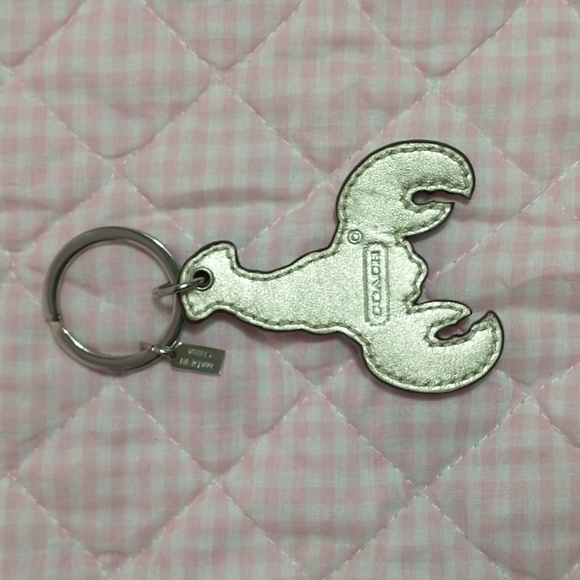 Coach Red Lobster Keychain / Bag Charm - Picture 2 of 3